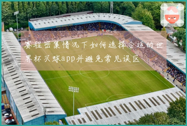 赛程密集情况下如何选择合适的世界杯买球app并避免常见误区